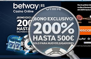 Aprovechar el bono exclusivo de Betway